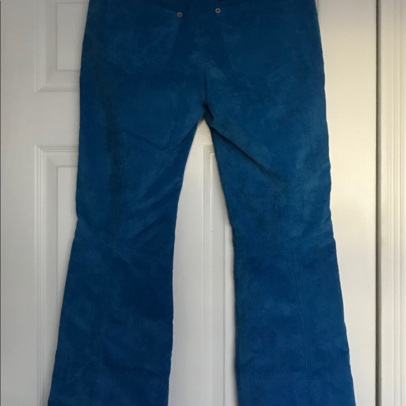 Bogner Blue Corduroy Ski Pants, Size 6 New W/o Tag - Picture 4 of 7
